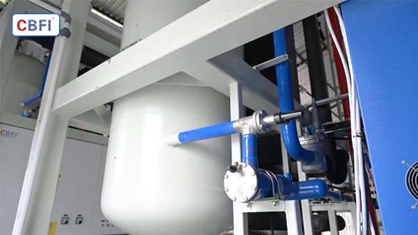 Mesin Es Tube Terintegrasi Kapasitas 3 x 30 Ton di Indonesia