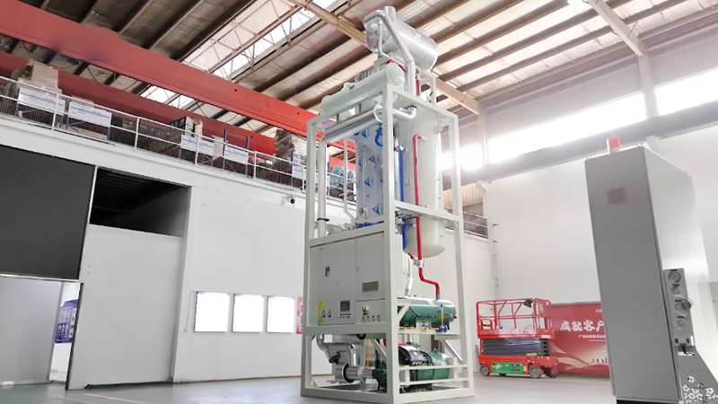 Mesin Es Tube 40 Ton Terintegrasi