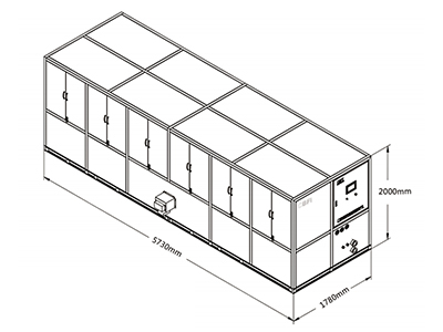 Mesin Es Cube CV10000