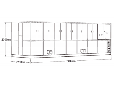 Mesin Es Cube CV20000