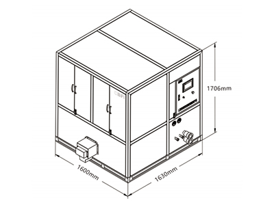 Mesin Es Cube CV2000