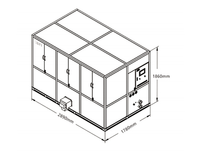 Mesin Es Cube CV5000