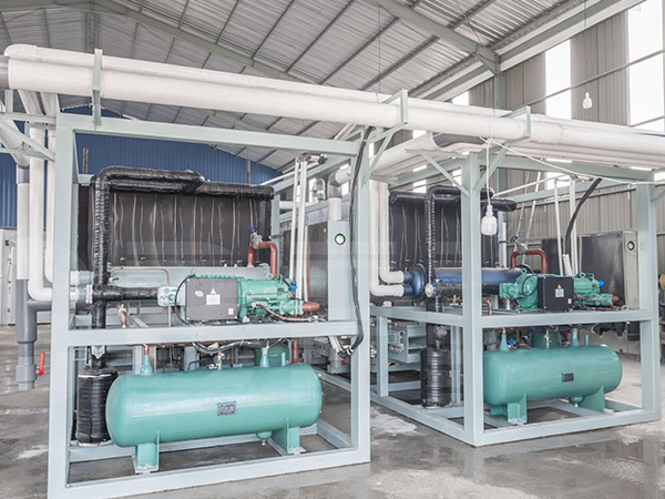 2 x 15-ton Mesin Es Balok Direct Cooling untuk Klien Indonesia