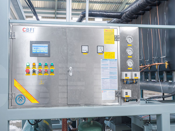 2 x 15-ton Mesin Es Balok Direct Cooling untuk Klien Indonesia