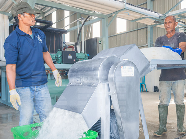 2 x 15-ton Mesin Es Balok Direct Cooling untuk Klien Indonesia