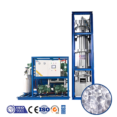 Mesin Pabrik Es Tube CBFI-20 Ton di Iran