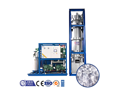 Mesin Pabrik Es Tube CBFI-20 Ton di Iran